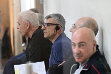 Ermənistan vətəndaşlarının şikayətləri üzrə apellyasiya məhkəməsində tərəflərin çıxışlarına başlanılıb (FOTO)