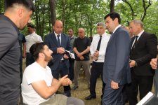 Köhnə Xudat kəndində sakinlərin müraciət və təklifləri dinlənilib (FOTO)