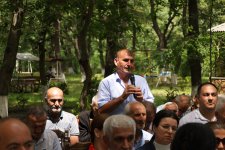 Köhnə Xudat kəndində sakinlərin müraciət və təklifləri dinlənilib (FOTO)