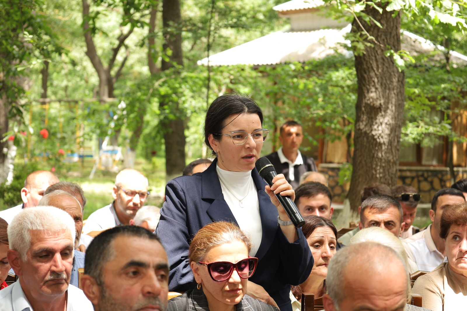Köhnə Xudat kəndində sakinlərin müraciət və təklifləri dinlənilib (FOTO)