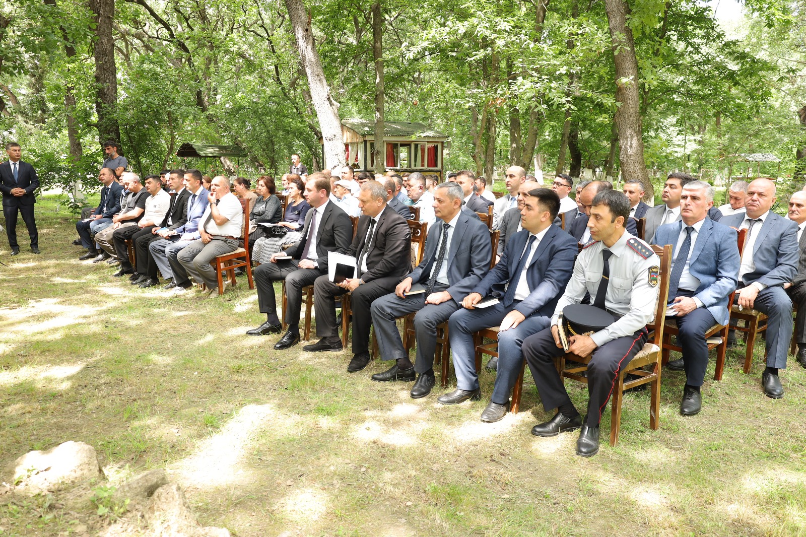 Köhnə Xudat kəndində sakinlərin müraciət və təklifləri dinlənilib (FOTO)