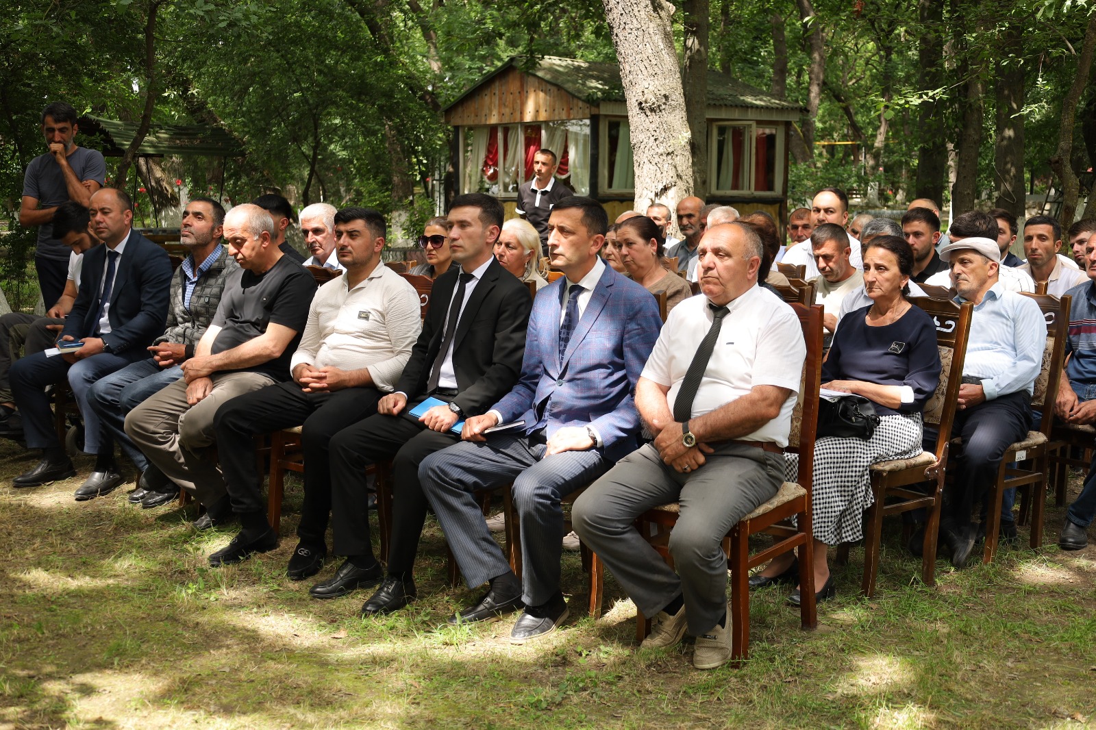 Köhnə Xudat kəndində sakinlərin müraciət və təklifləri dinlənilib (FOTO)