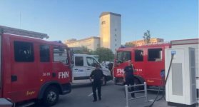 Bakıda obyektdə baş verən yanğın qısa müddətdə söndürülüb (FOTO) (YENİLƏNİB)
