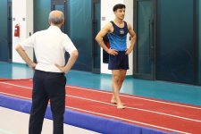 Milli Gimnastika Arenasında batut gimnastikası və tamblinq üzrə Azərbaycan çempionatı keçirilib (FOTO)