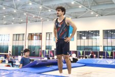 Milli Gimnastika Arenasında batut gimnastikası və tamblinq üzrə Azərbaycan çempionatı keçirilib (FOTO)