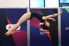 Milli Gimnastika Arenasında batut gimnastikası və tamblinq üzrə Azərbaycan çempionatı keçirilib (FOTO)