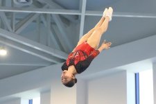 Milli Gimnastika Arenasında batut gimnastikası və tamblinq üzrə Azərbaycan çempionatı keçirilib (FOTO)