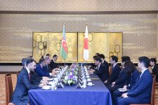 Bayramov Motegiyə Azərbaycan-Ermənistan prosesindən danışdı (FOTO)
