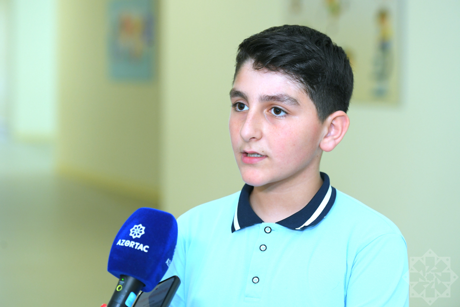 AZƏRTAC-ın Uşaq Bilik Portalının sədası Ağdamdan gəlir (FOTO/VİDEO)