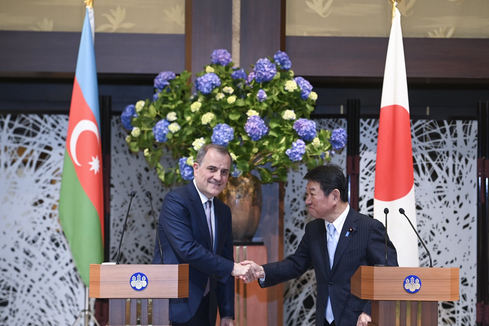 Azərbaycan və Yaponiya XİN başçılarının görüşündə 