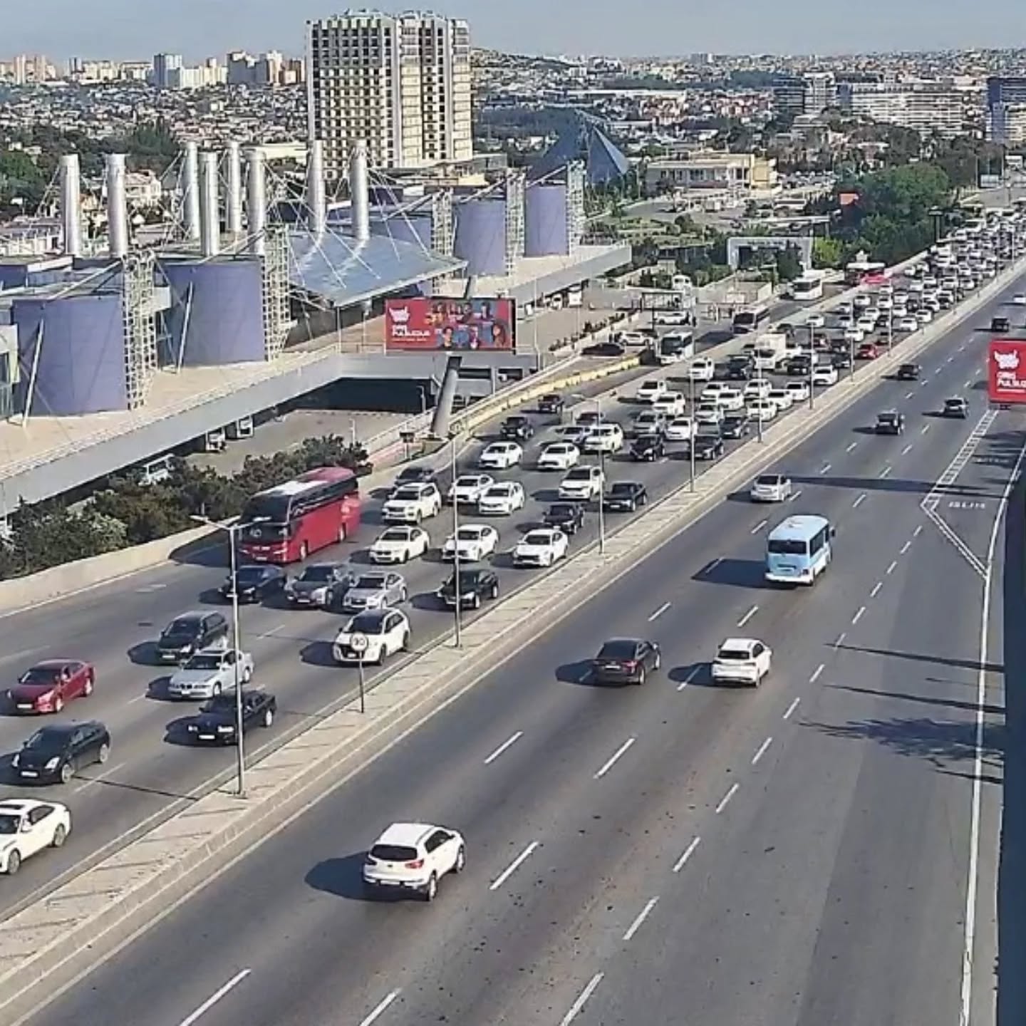 DİQQƏT: Bu yollarda tıxac var - SİYAHI (FOTO)