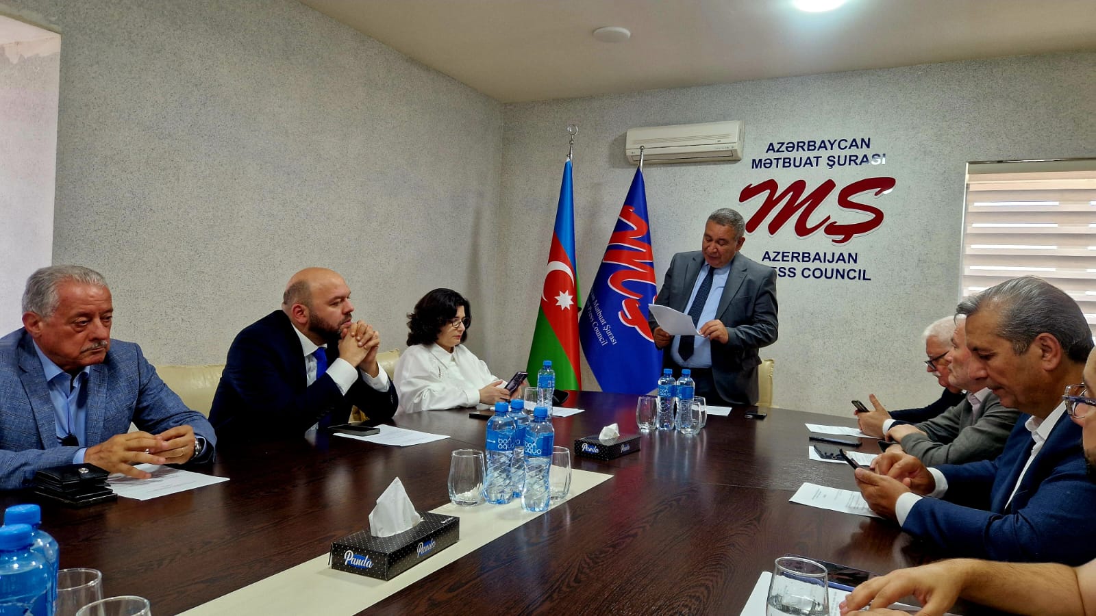 Mətbuat Şurasının İdarə Heyətinin iclası keçirilib