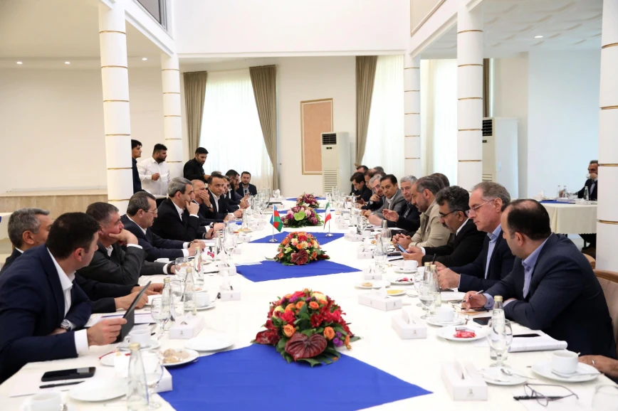 Azərbaycan və İran Astara Terminalı ilə bağlı sənəd imzalayıblar (FOTO)