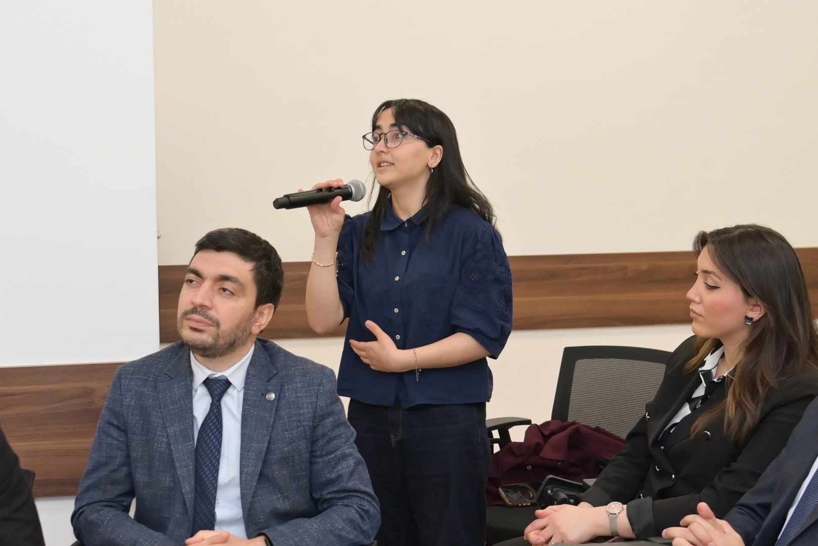 Nazirlər Qarabağ Universitetinin Klinikasında olublar (FOTO)
