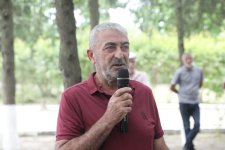 Xaçmaz rayonunda növbəti səyyar qəbul Pirquluoba kəndində keçirilib (FOTO)