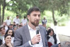 Xaçmaz rayonunda növbəti səyyar qəbul Pirquluoba kəndində keçirilib (FOTO)