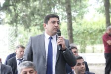 Xaçmaz rayonunda növbəti səyyar qəbul Pirquluoba kəndində keçirilib (FOTO)