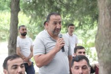 Xaçmaz rayonunda növbəti səyyar qəbul Pirquluoba kəndində keçirilib (FOTO)