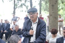 Xaçmaz rayonunda növbəti səyyar qəbul Pirquluoba kəndində keçirilib (FOTO)