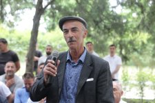Xaçmaz rayonunda növbəti səyyar qəbul Pirquluoba kəndində keçirilib (FOTO)