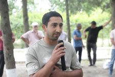 Xaçmaz rayonunda növbəti səyyar qəbul Pirquluoba kəndində keçirilib (FOTO)