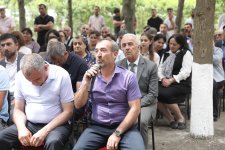 Xaçmaz rayonunda növbəti səyyar qəbul Pirquluoba kəndində keçirilib (FOTO)