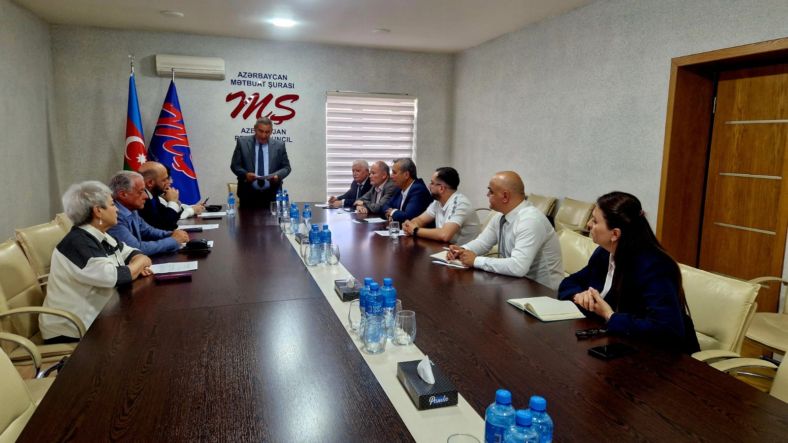 Mətbuat Şurasının İdarə Heyətinin iclası keçirilib (FOTO)