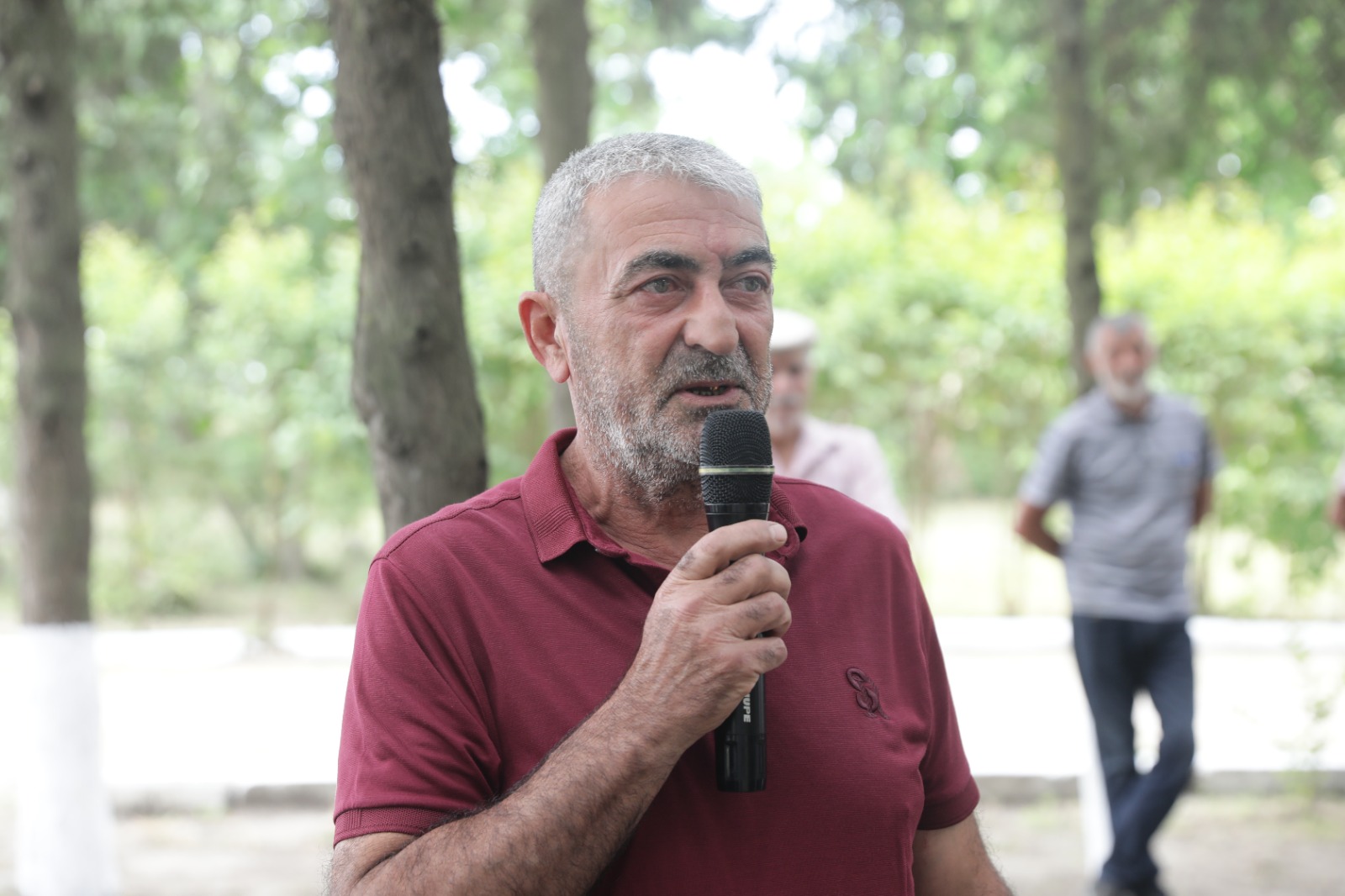 Xaçmaz rayonunda növbəti səyyar qəbul Pirquluoba kəndində keçirilib (FOTO)