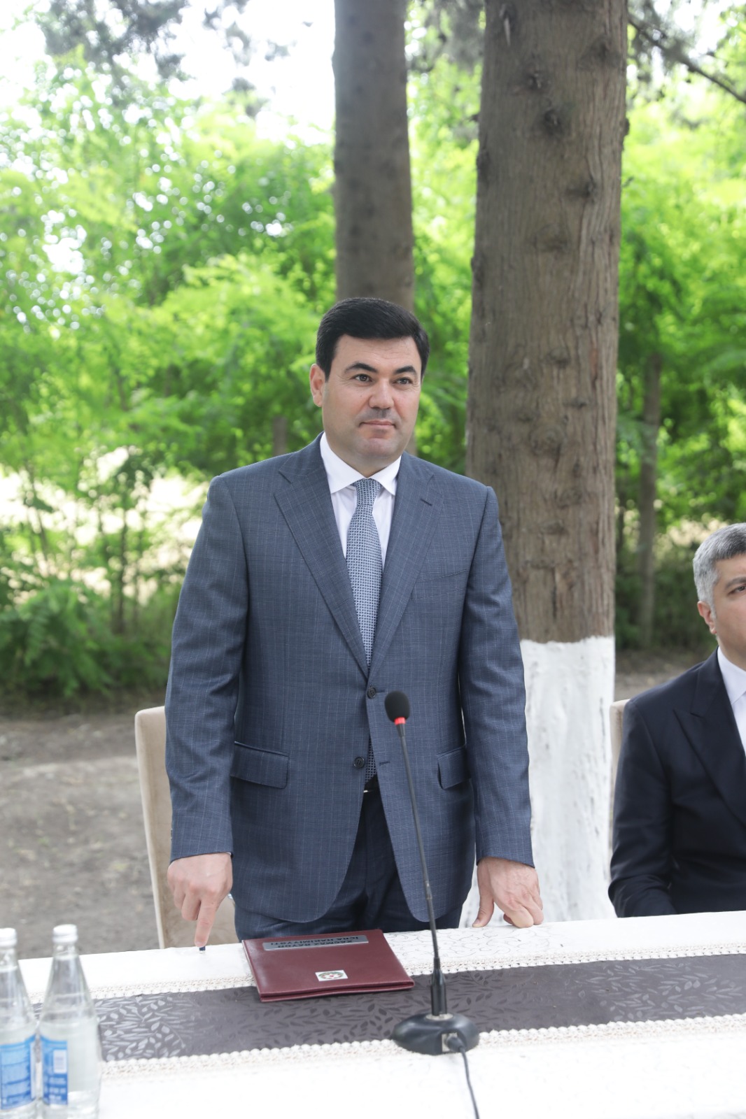Xaçmaz rayonunda növbəti səyyar qəbul Pirquluoba kəndində keçirilib (FOTO)