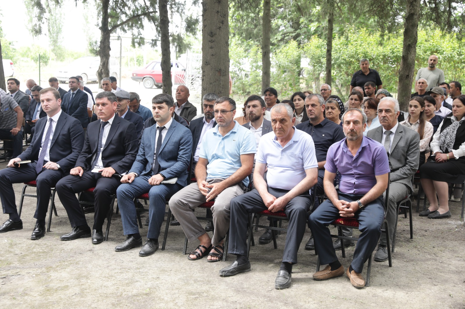 Xaçmaz rayonunda növbəti səyyar qəbul Pirquluoba kəndində keçirilib (FOTO)