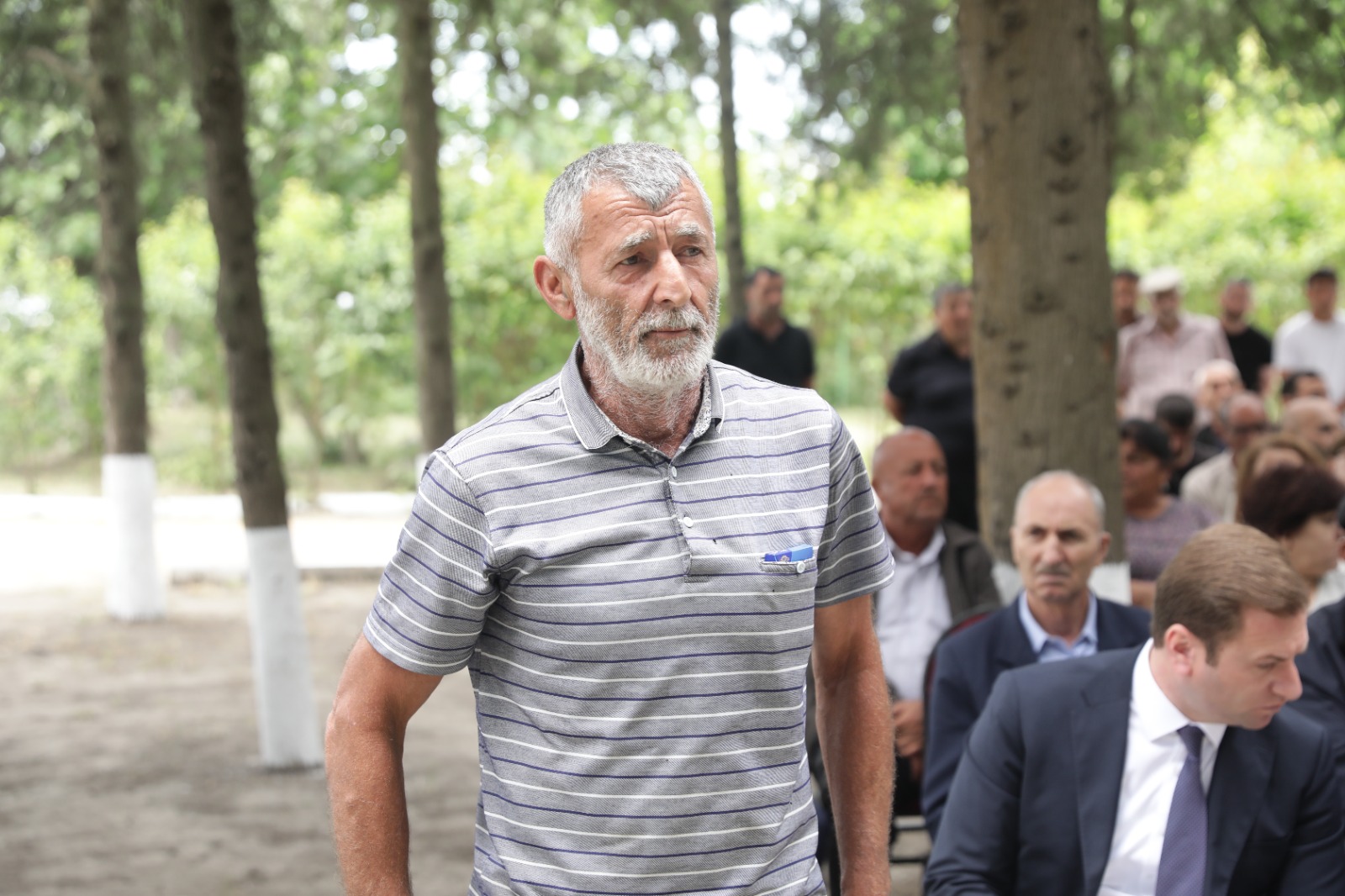 Xaçmaz rayonunda növbəti səyyar qəbul Pirquluoba kəndində keçirilib (FOTO)
