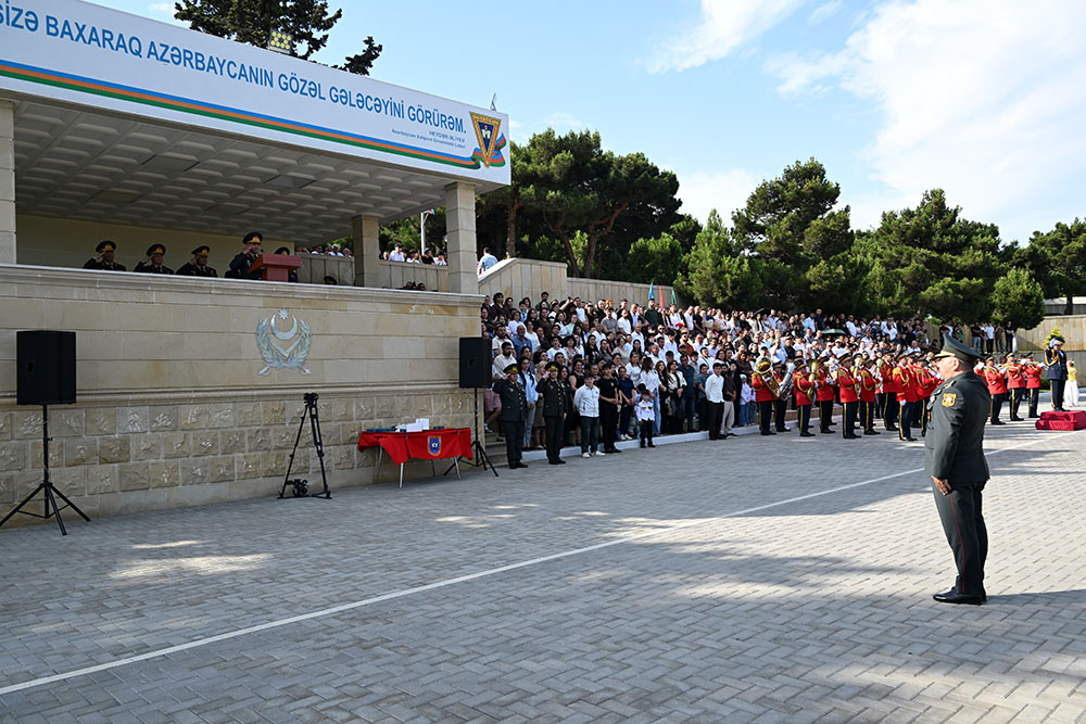 Cəmşid Naxçıvanski adına Hərbi Liseyin 54-cü buraxılış mərasimi keçirilib (FOTO/VİDEO)
