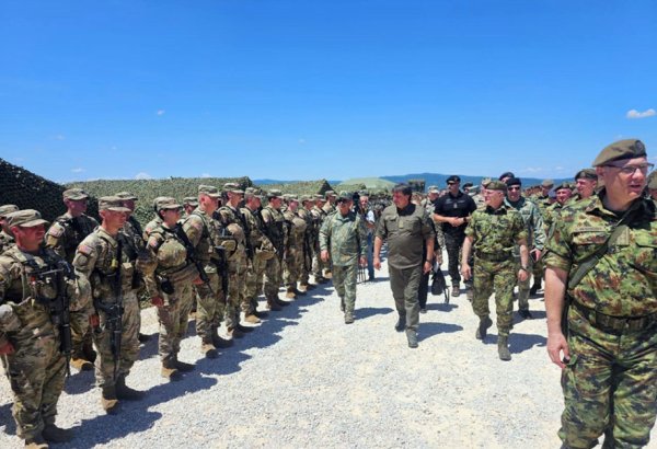 “Platinum Wolf - 2026” təlimində "Yüksək Səviyyəli Müşahidəçi Günü" keçirilib (FOTO)
