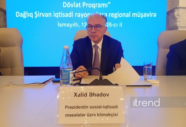 Aqrar Dövlət Proqramına 5 milyard manatdan çox vəsait cəlb edilməsi nəzərdə tutulur - Xalid Əhədov
