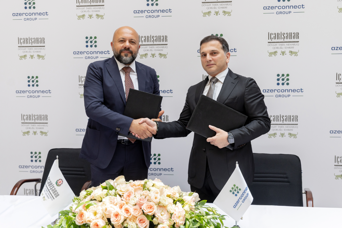 Azerconnect Group İçərişəhərdə süni intellekt əsaslı həllər tətbiq edəcək (FOTO)