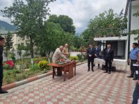 Hadrut və Qırmızı Bazarda daha 12 ailəyə evlərinin açarları təqdim olunub (FOTO)