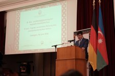 Azərbaycan diasporu Ştutqartda Müstəqillik və Milli Qurtuluş günləri münasibətilə təntənəli tədbir təşkil edib (FOTO)