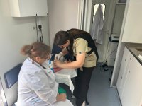 “Böyük Qayıdış” çərçivəsində Səhiyyə Nazirliyinin mobil klinikası Şuşada – ağciyər xəstəlikləri erkən aşkarlanır (FOTO)