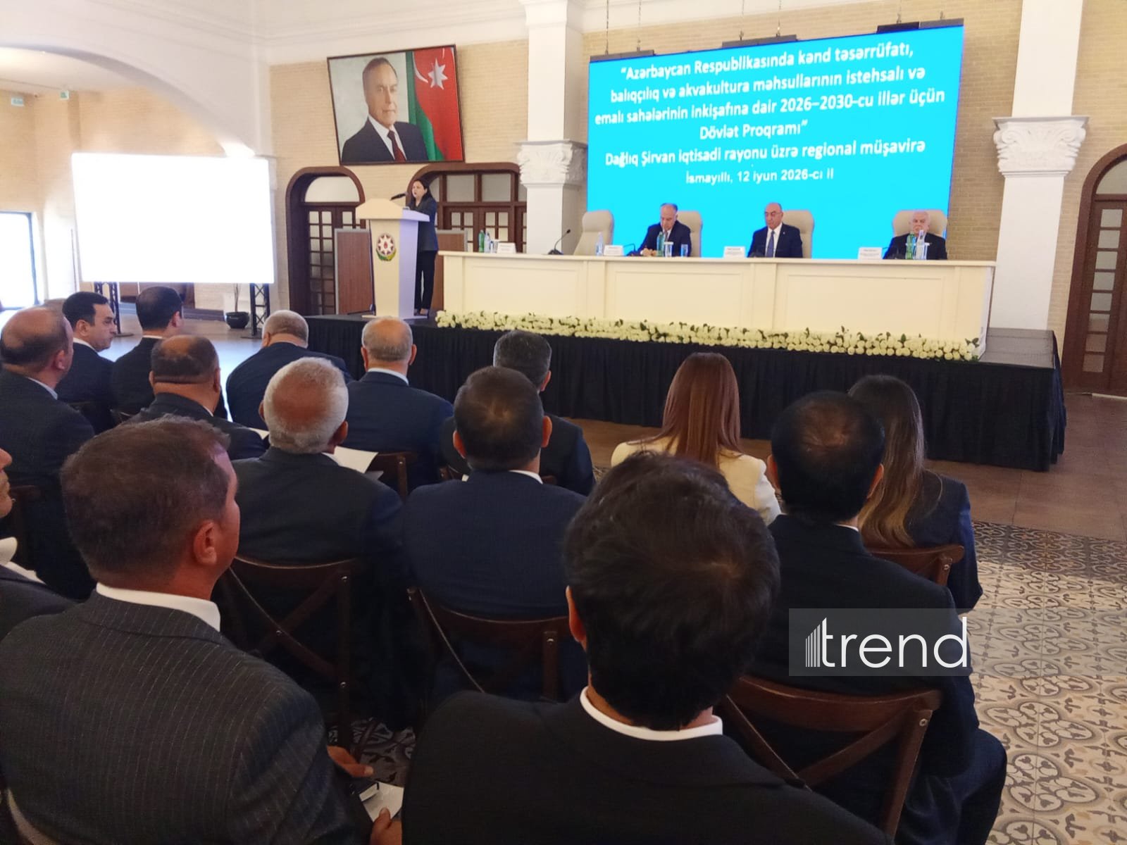 İsmayıllıda Dağlıq Şirvan iqtisadi rayonu üzrə regional müşavirə başlayıb (FOTO)