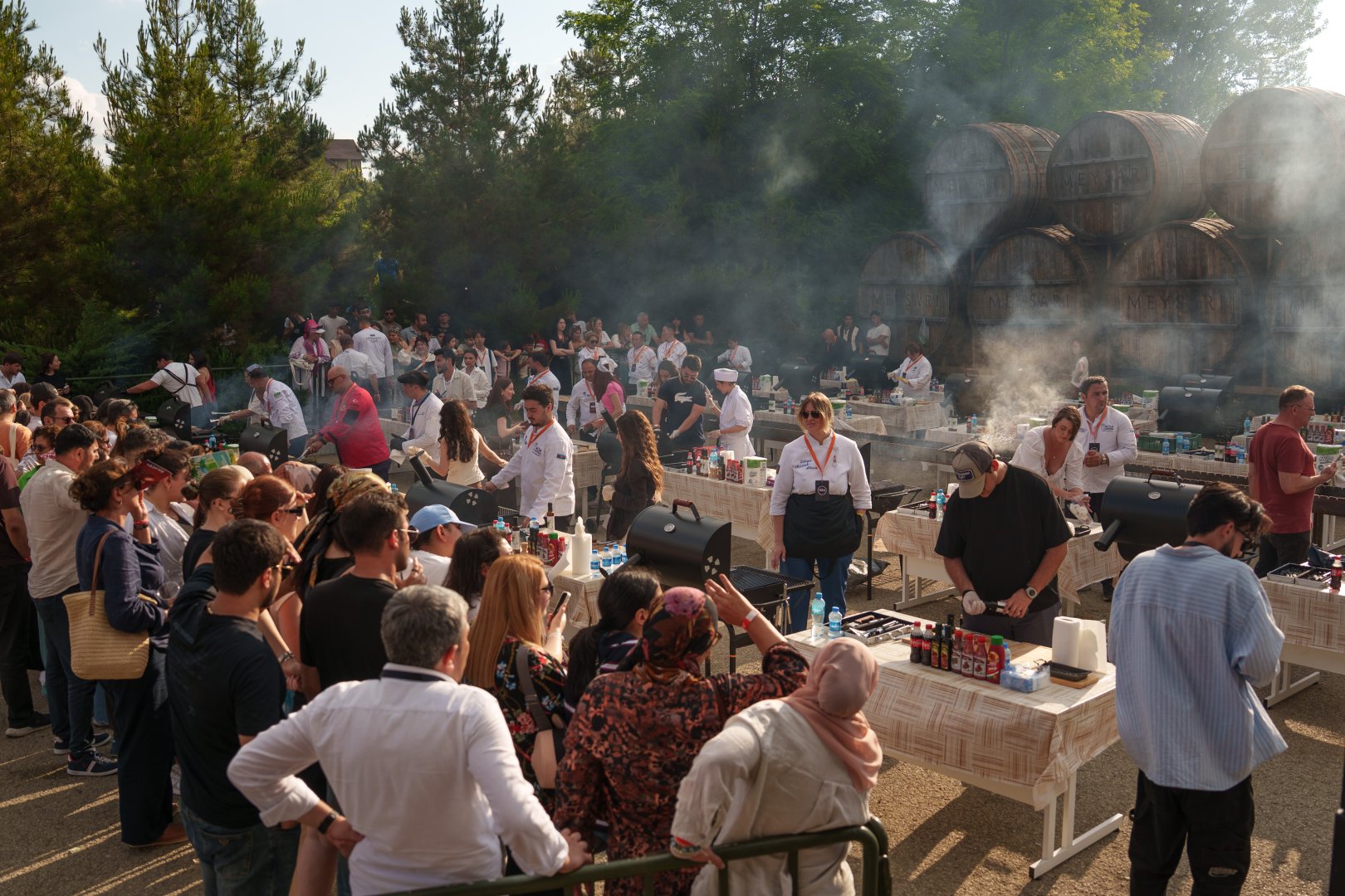 Şamaxıda Barbekü Festivalının birinci günü (FOTO/VİDEO)