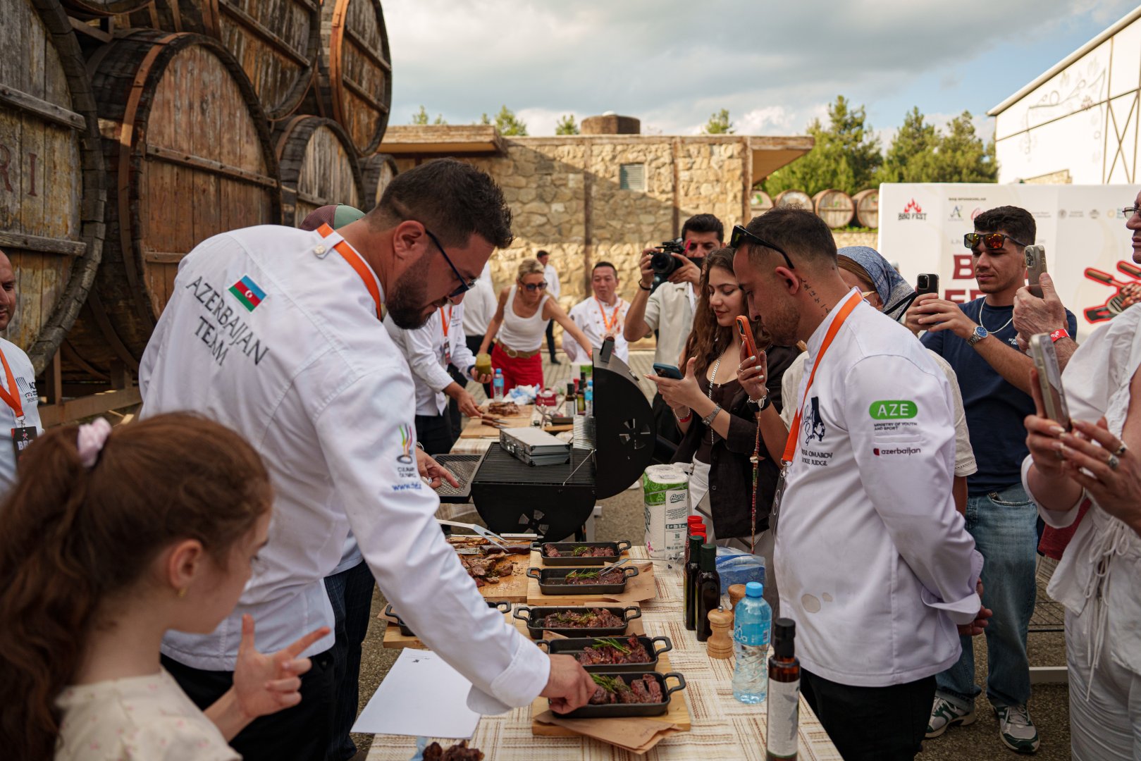 Şamaxıda Barbekü Festivalının birinci günü (FOTO/VİDEO)