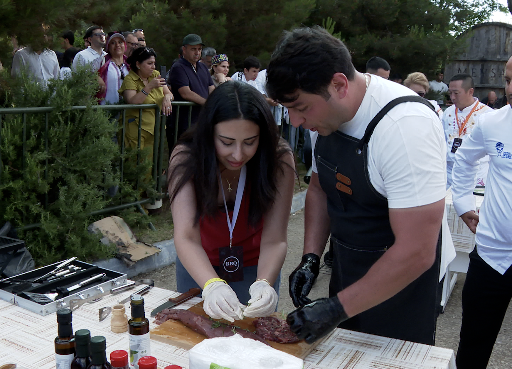 Şamaxıda Barbekü Festivalının birinci günü (FOTO/VİDEO)