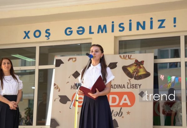 Heydər Əliyev adına Liseydə Məzun Günü keçirilib (FOTO)