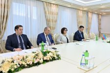 Sahibə Qafarova Kamboca Krallığı Senatının sədr müavini ilə görüşüb (FOTO)