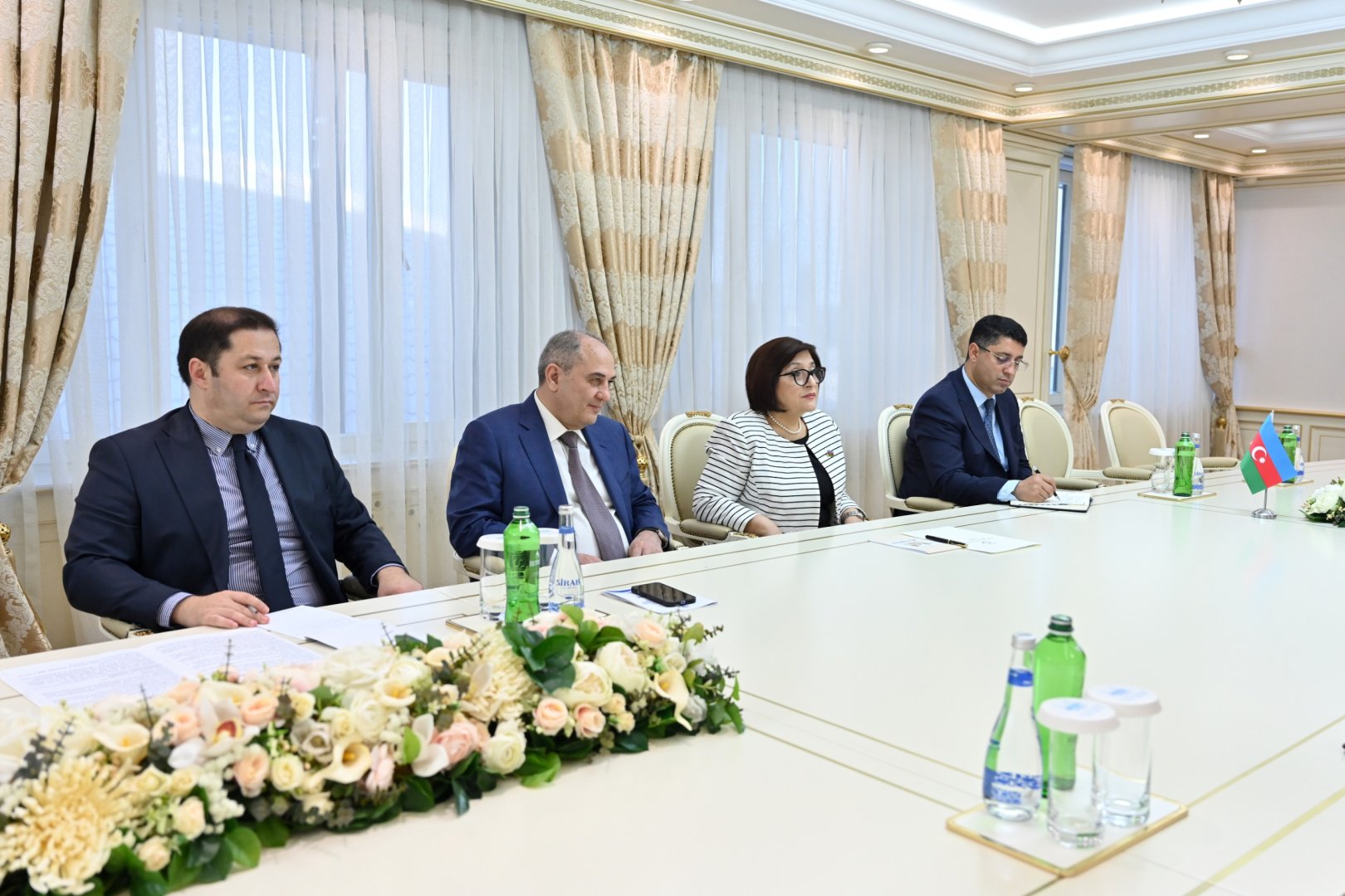 Sahibə Qafarova Kamboca Krallığı Senatının sədr müavini ilə görüşüb (FOTO)