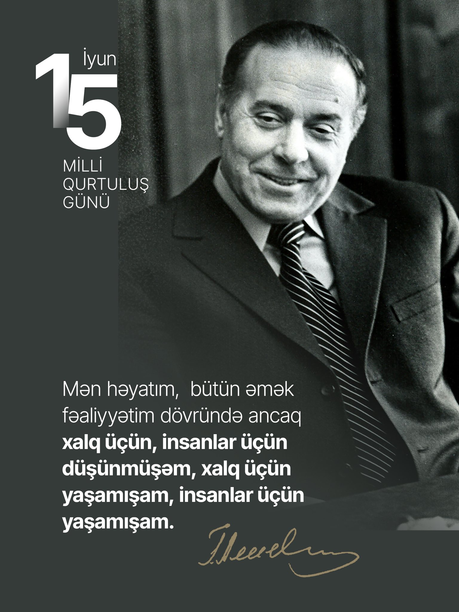 Birinci vitse-prezident Mehriban Əliyeva 15 iyun – Milli Qurtuluş Günü münasibətilə paylaşım edib (FOTO)