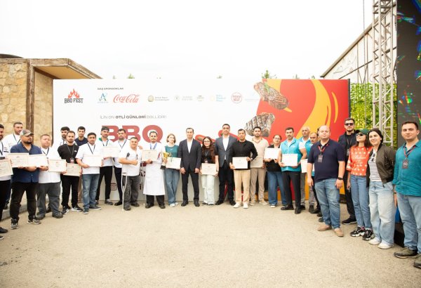 Şamaxıdakı Beynəlxalq Barbekü Festivalı mükafatlandırma ilə başa çatıb (FOTO/VİDEO)