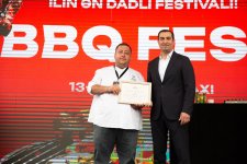 Şamaxıdakı Beynəlxalq Barbekü Festivalı mükafatlandırma ilə başa çatıb (FOTO/VİDEO)