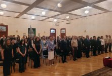 Şəhid mayor Elnur Hacıyevin xatirəsi yad edilib (FOTO)