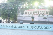 Xaçmaz rayonunda 15 İyun – Milli Qurtuluş Gününə həsr olunmuş möhtəşəm bayram konserti keçirilib (FOTO)